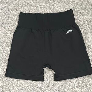 AYBL Black Seamless Biker Shorts